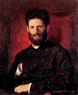 Portrait of sculptor Mark Matveevitch Antokolsky