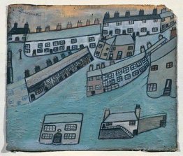 Houses at St Ives, Cornwall