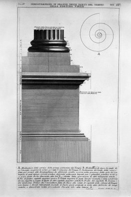 The Roman antiquities, t. 4, Plate LI. Vista in large parts of t