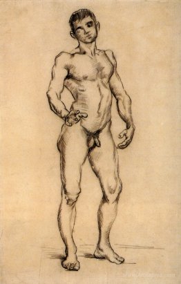 Standing Male Nude Seen from the Front