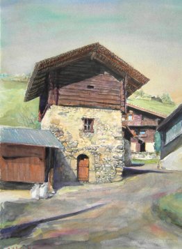 Posses-Dessous - a Swiss mountain barn