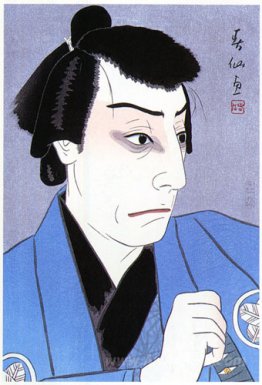 Ichikawa Ebiso as Hayano Kanpei in Chushingura