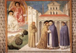 Vision of St. Dominic and Meeting of St. Francis and St. Dominic