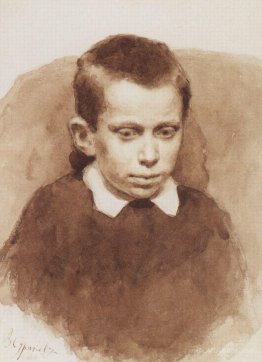 Portrait of A. S. Matveev in childhood