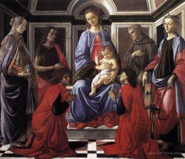 Madonna and Child with Six Saints