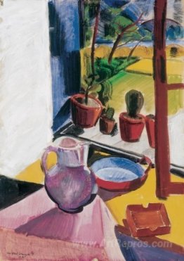 Flowerpots on the Windowsill