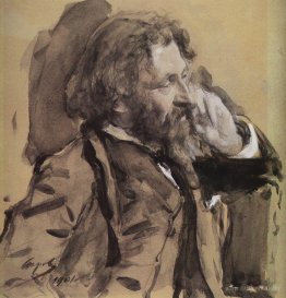 Portrait of the Artist Ilya Repin