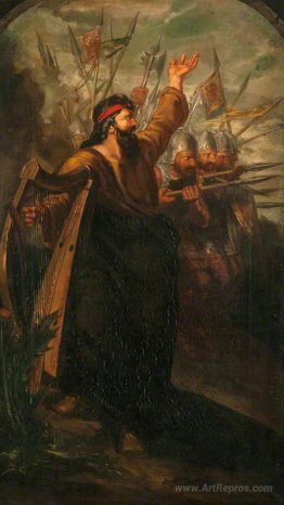 Scottish War. The Spear (triptych, left panel)