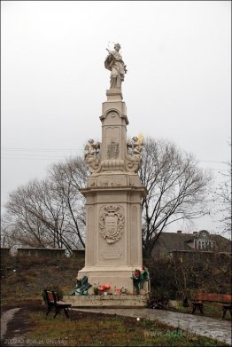 Roadside figure of St. John Nepomuk