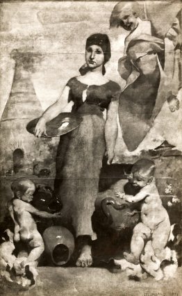 Allegory of Ceramic Painting