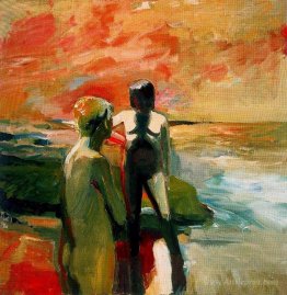 Two Figures at the Seashore