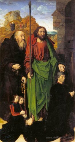 The Portinari Altarpiece, St. Thomas and St. Anthony the Hermit