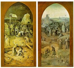 Tiptych of Temptation of St Anthony