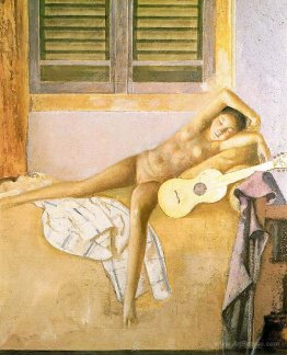 Nude with a Guitar