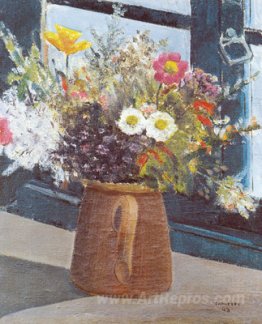 Vase with Flowers in the Window, Campos do Jordão