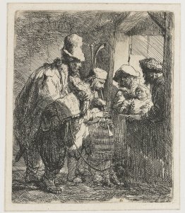 The strolling musicians