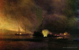 Explosion of the Three-masted Steamship in Sulin on 27 September