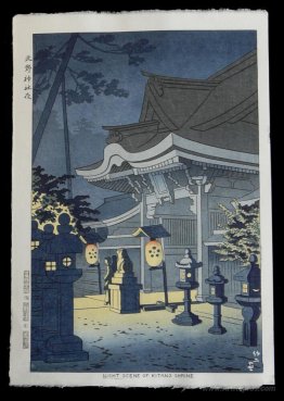 Night Scene of Kitano Shrine