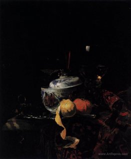 Still-Life with Chinese Porcelain Bowl