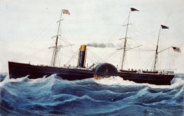 U.S. Mail steamship Baltic (launched 1850) of the Collins Line