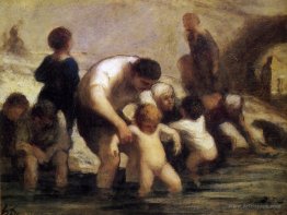 The Children with the bath