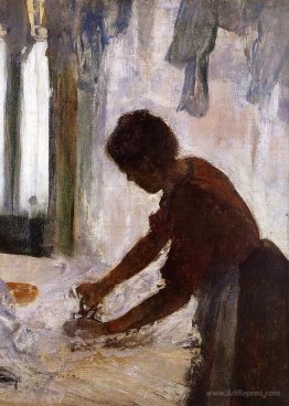 Woman Ironing (Silhouette)