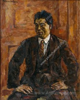 Portrait of Japanese artist Yabe-shan