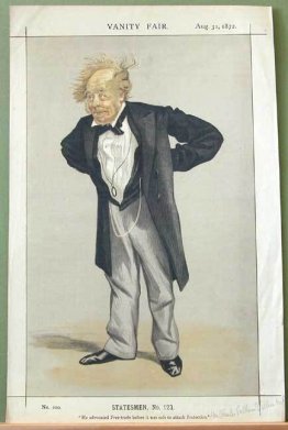 Statesmen No.1230 Caricature of The Rt Hon CP Villiers M.P.