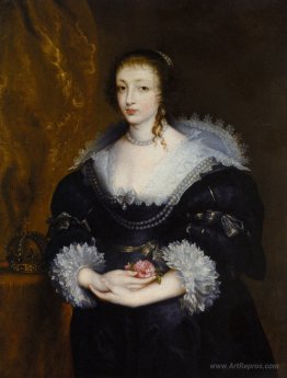 Portrait of Queen Henrietta Maria