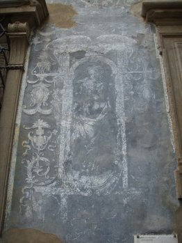 Ramirez de Montalvo Palace, graffiti