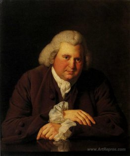 Portrait of Dr Erasmus Darwin (1731-1802) scientist, inventor an