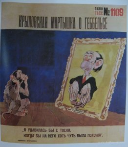 Krylov`s Marmoset about Goebbels (The TASS Window № 1109)