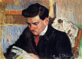 Portrait of Rodo Pissarro Reading