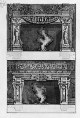 Two fireplaces overlapping: the support auletridi with two sides