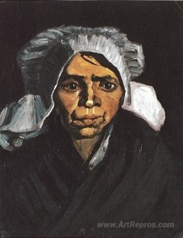 Head of a Peasant Woman with White Cap