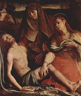 The Dead Christ with the Virgin and St. Mary Magdalene