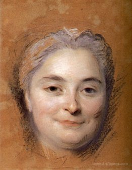 Preparation tothe portrait of Marie Catherine Dufloquet Reals, w