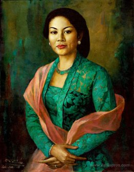 Woman in Green