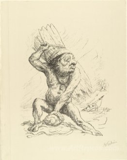 Caliban from the portfolio Visions of Shakespeare (Shakespeare V