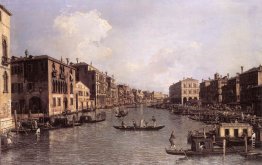 Grand Canal: Looking South East from the Campo Santa Sophia to t