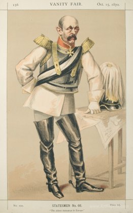 Statesmen No.660 Caricature of Count von Bismarck Schoenausen