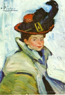 Woman with hat