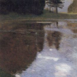 Quiet pond in the park of Appeal