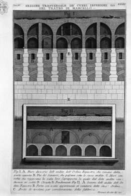 The Roman antiquities, t. 4, Plate XXXI. Section one of the wedg