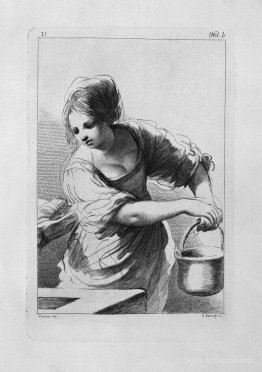 Rebecca at the Well, by Guercino