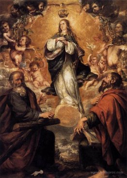 Virgin of the Immaculate Conception with Sts Andrew and John the