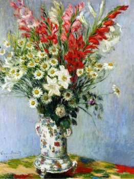 Bouquet of Gadiolas, Lilies and Dasies