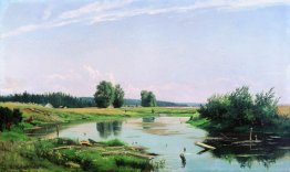 Landscape with lake