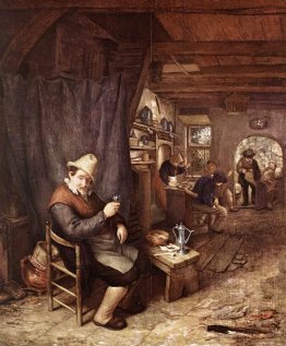 Drinking Peasant in an Inn