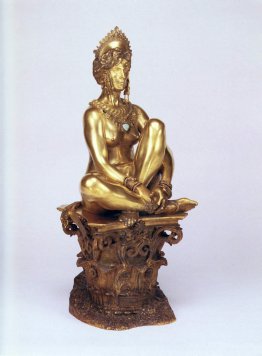 A Seated Female Nude